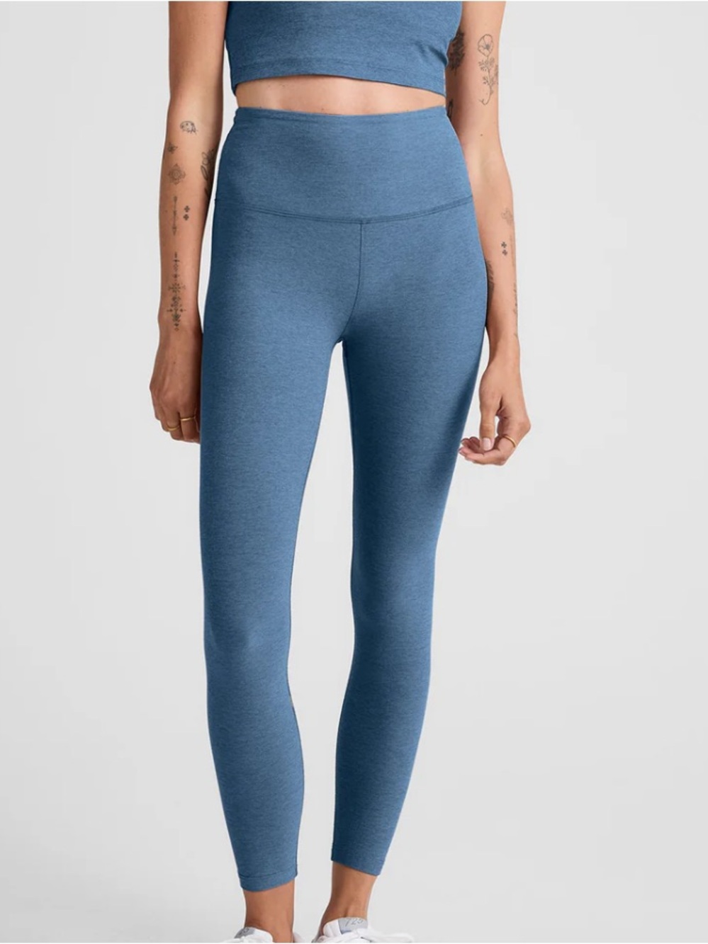 BEYOND YOGA SPACEDYE OUT OF POCKET HIGH WAIST MIDI LEGGING